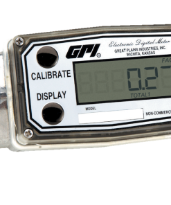 Alternative view of GPI 03A31GM 1″ Digital Turbine Meter