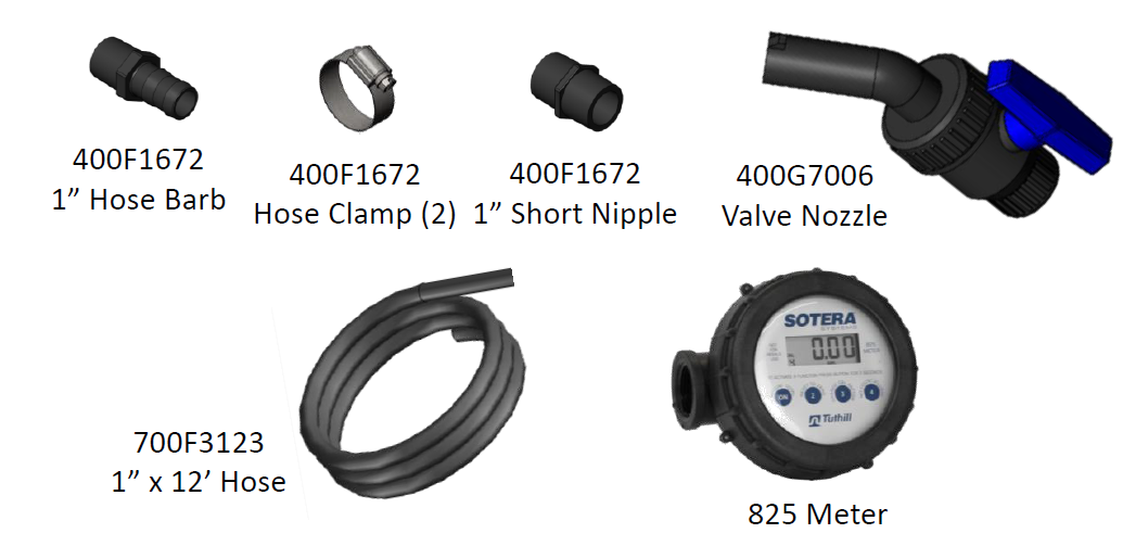 Fill Rite 400KTG8830 825 Meter and Hose Kit