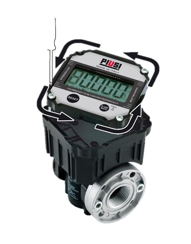 PIUSI K600 B/3 Digital Diesel Meter - Image 3